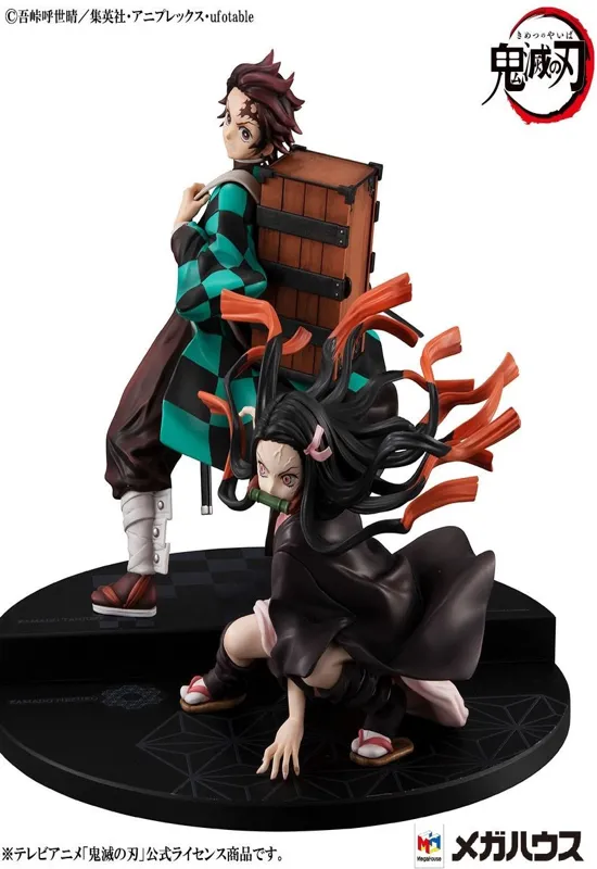 Demon Slayer Kimetsu no Yaiba - Tanjiro und Nezuko Kamado - Precious G.E.M. PVC Statue